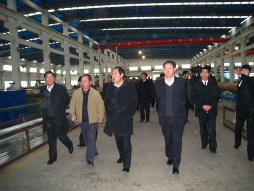 3.15活动期间，江苏省委组织部、徐州市政协辅导别离到我司参观、调查