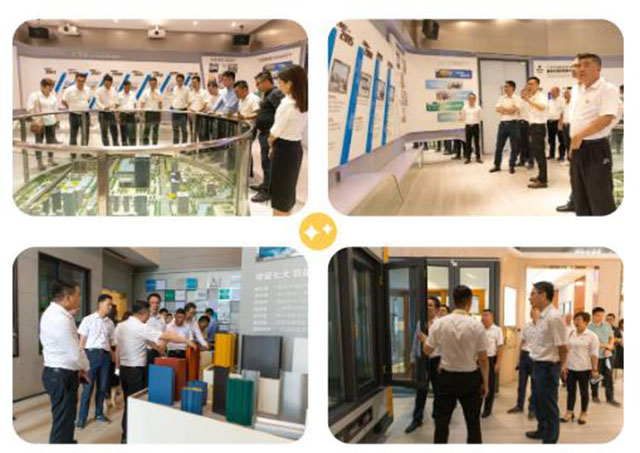 佛山市湖南省邵阳市商会代表参观了各车间的出产线