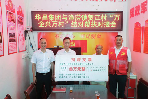 现金捐赠、党建共建、就业助扶，走访慰问