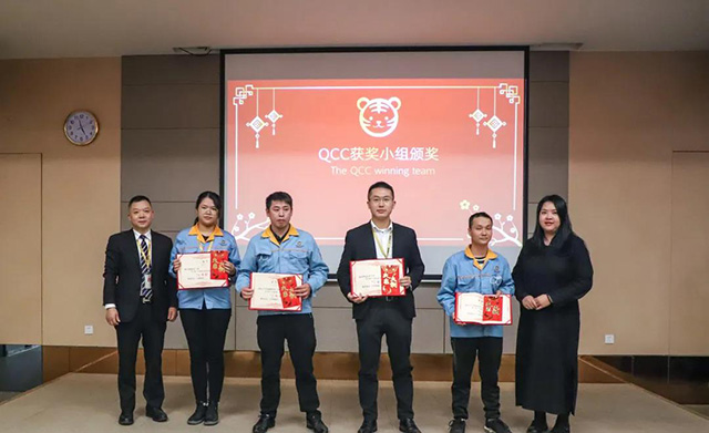 2021 年度QCC幼组活动成就二等奖