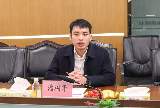 佛山市科技局辅导一行光临今年会jnh集团调研领导工作